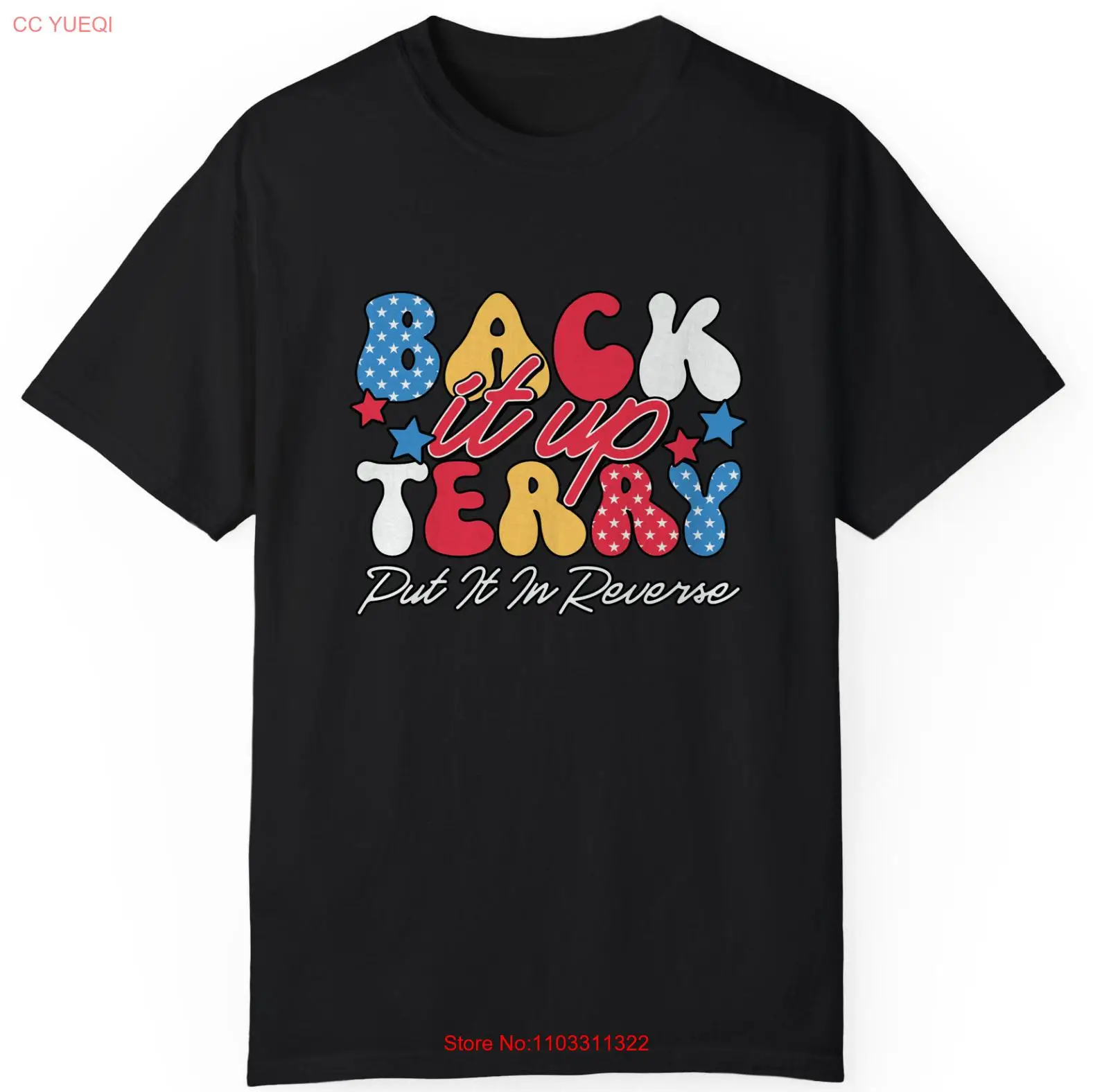 Футболка унисекс из махровой ткани с надписью Back It Up