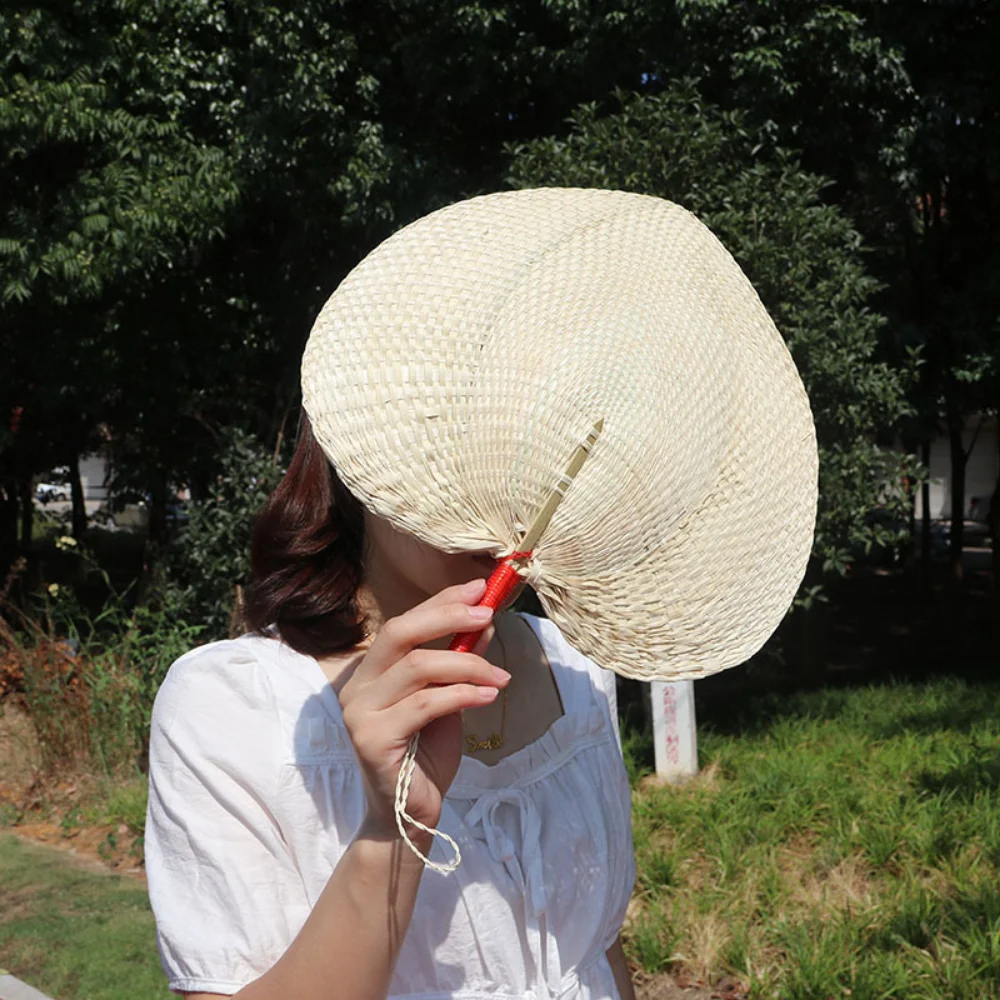 1 шт. большой вентилятор для рисовых пельменей ручная работа плетение