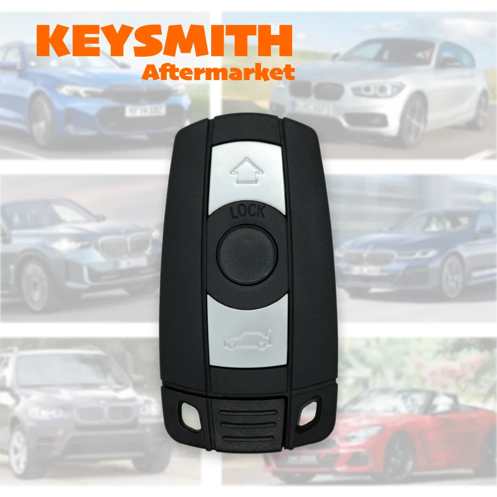 Фото Умный автомобильный ключ-пульт KEYSMITH (315/433/868 МГц, чип ID46) для BMW CAS3 серий 1/3/5/7, X5, X6, E60/61/70/71/87/90, Z4, KR55WK491 №2
