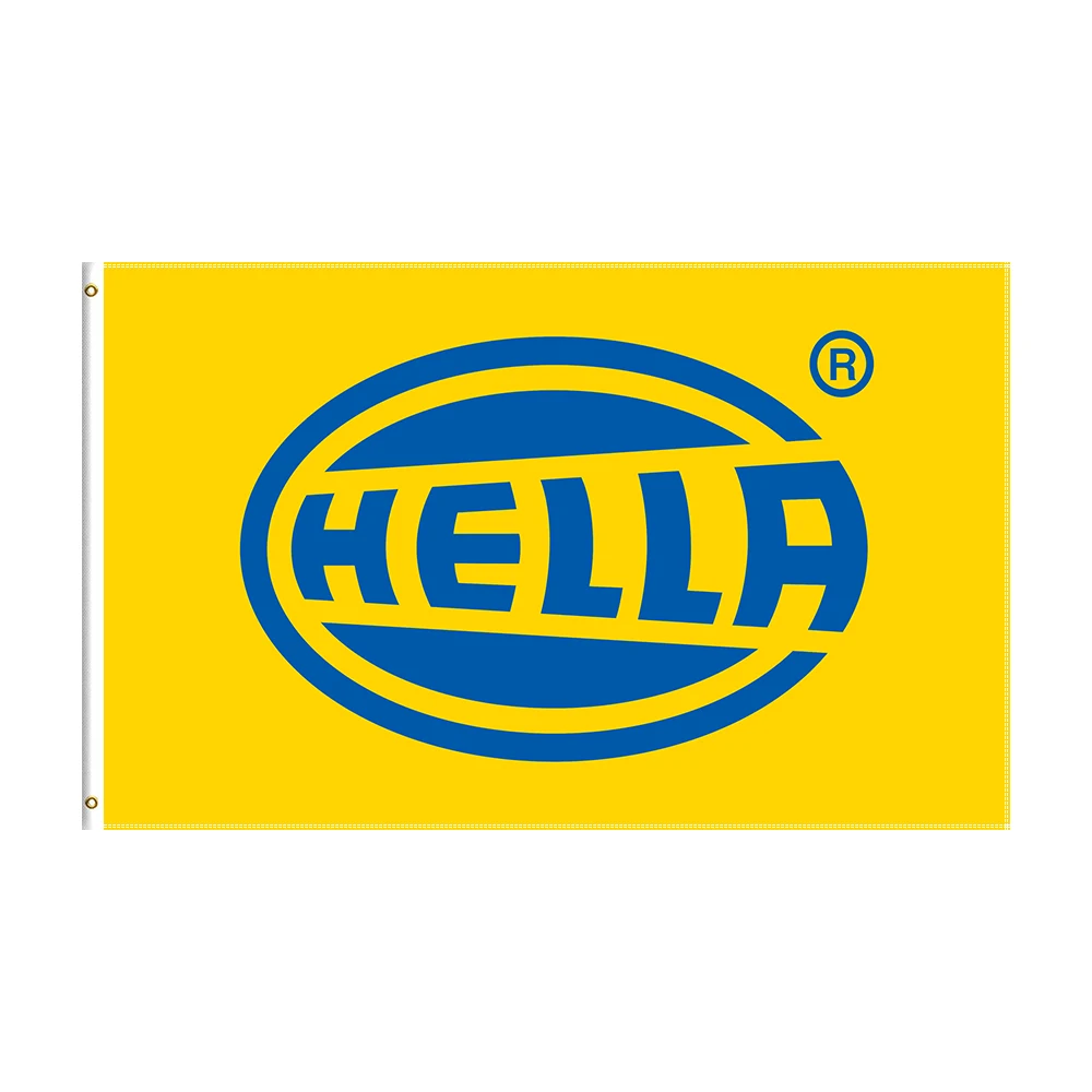 

3x5Ft HELLAS Flag Racing Car Printed Banner For Decor