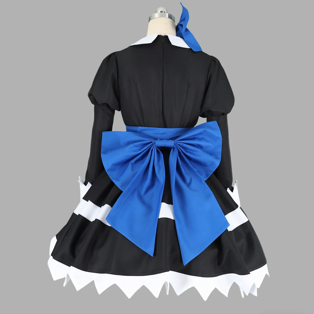 Костюм для косплея HOLRAN Anime Panty & Stocking with Garterbelt Stocking: черное платье горничной с бантом для Хэллоуина, Comic Con и вечеринок (art.: 3920d96bb9ea1) - 3920d96bb9ea1