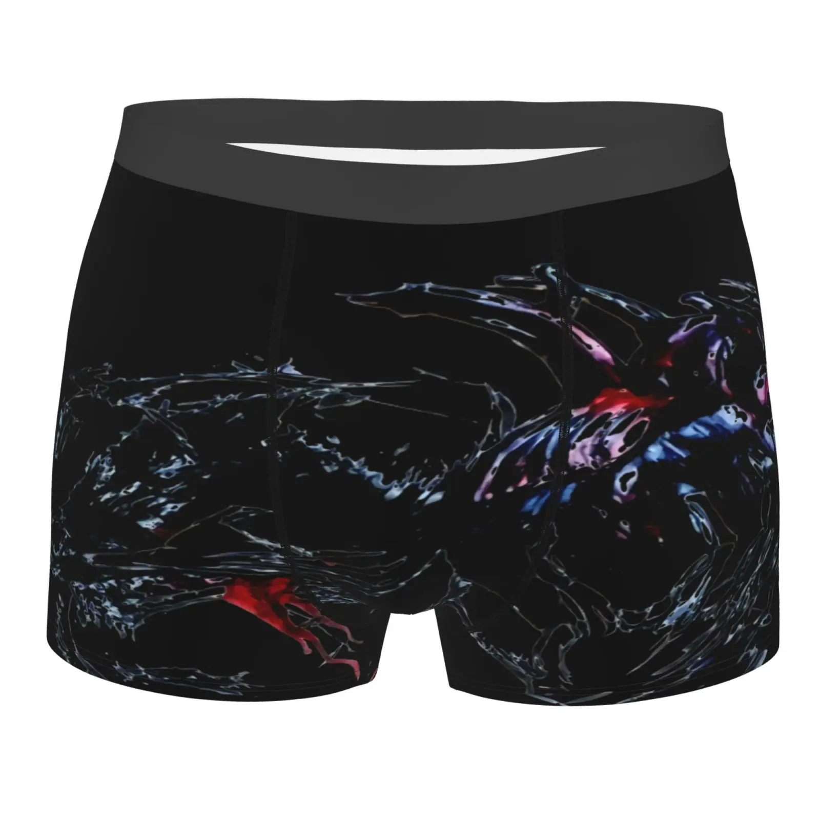 

Мужские трусы в пламени Come, темно-синие металлические трусы, сексуальное нижнее белье для мужчин, нижнее белье для мужчин, шорты, 2019