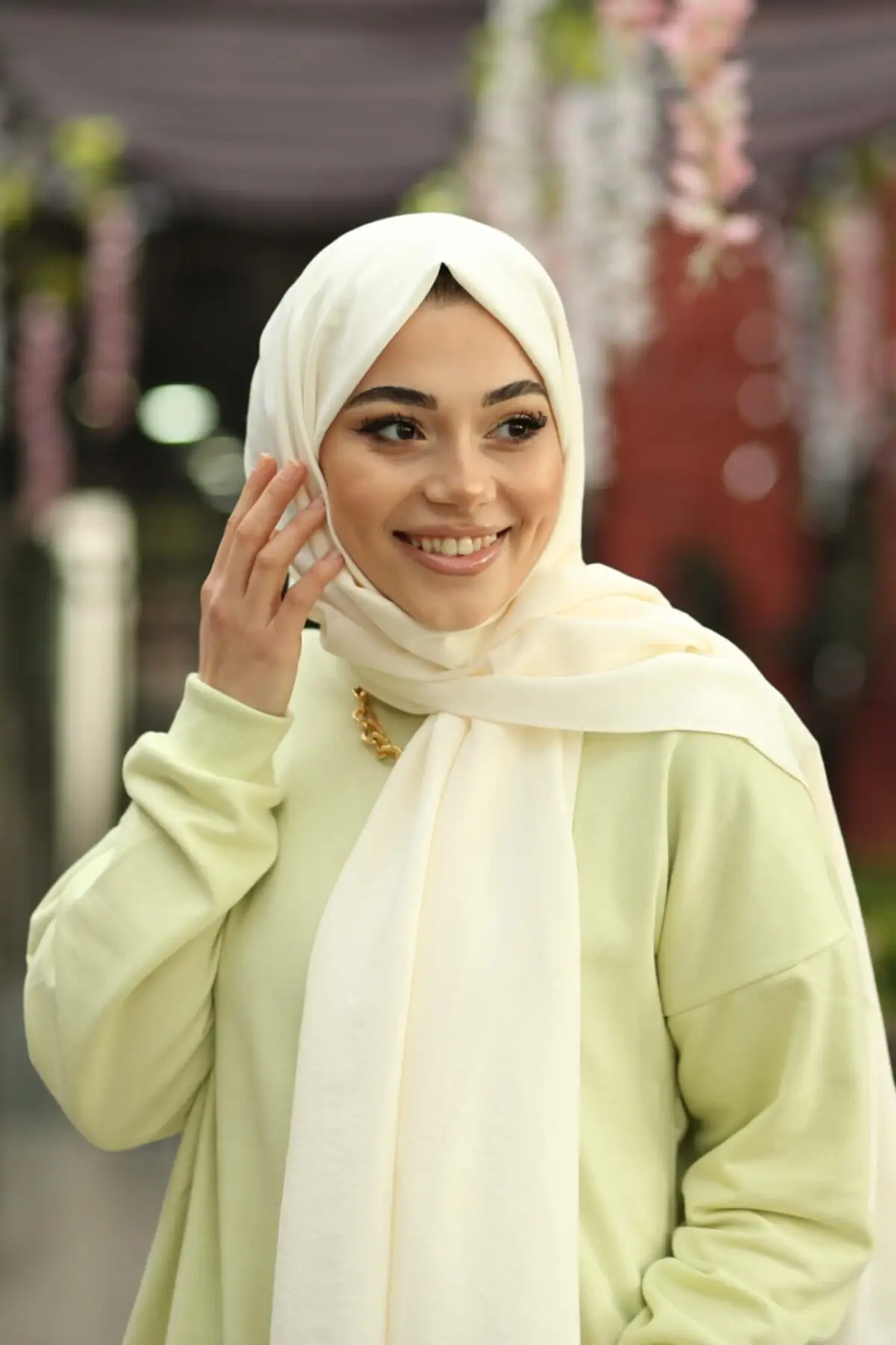 

Хлопковая шаль Hijab jazz
