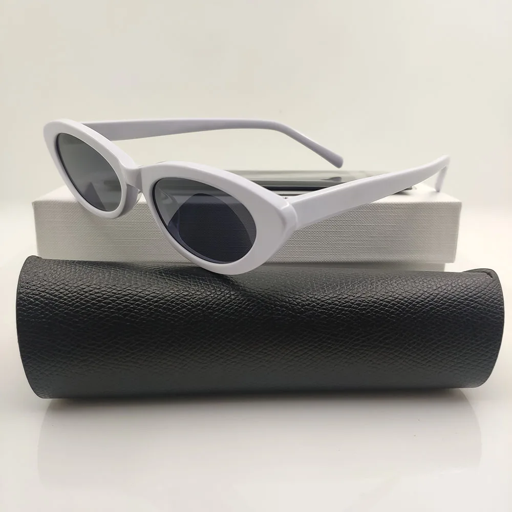 

Small Oval Acetate Sunglasses Black Brand Designer Female Retro Shades For Women Fashion Sunglasses Girls Women Sun Glasses