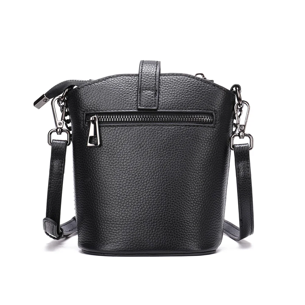 Mini Genuine Leather Shoulder Bag Women Luxury Chain Lock Crossbody Bags Excellent Alligator Calfskin Purses For Ladies Handbags