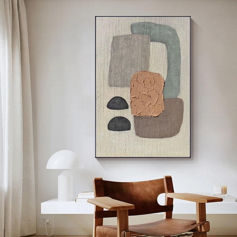 

Frameless Abstract Oil Painting Stripes Modern Handpainted Oil Painting On Canvas Decoration Wall Art Large Lliving Room Picture