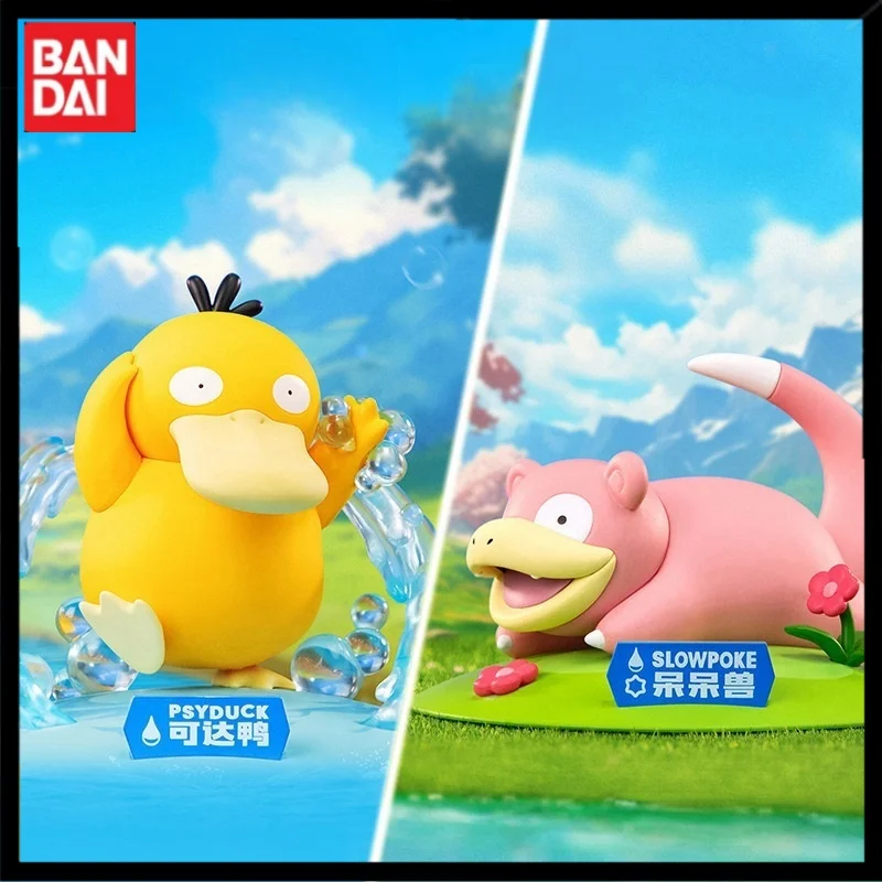 Мультяшный Покемон Psyduck Kong идиот маленького размера настольные украшения ручной