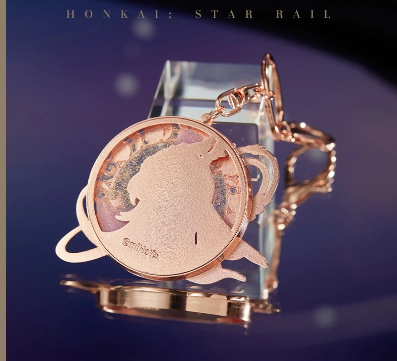 Официальный аниме-косплей Honkai: Star Rail, металлический кулон с подвесной цепочкой, брелок, серия Впечатления в стиле Силлиан, подарок. (art.: 3920dcef7c0ba) - 3920dcef7c0ba