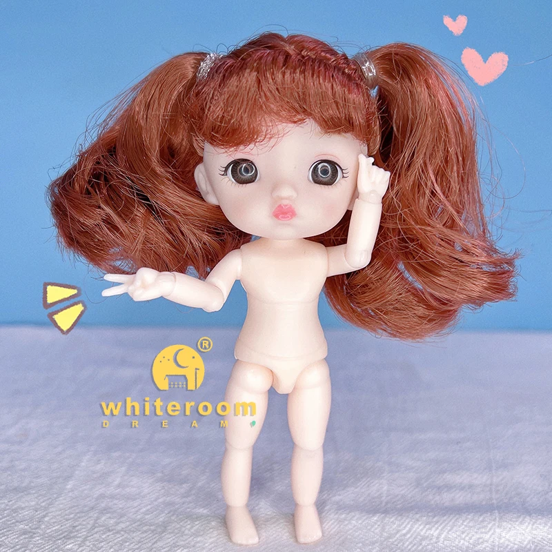 Куклы Bjd для девочек обнаженные девочки ob11 мини-кукла bjd 12 см игрушки детская