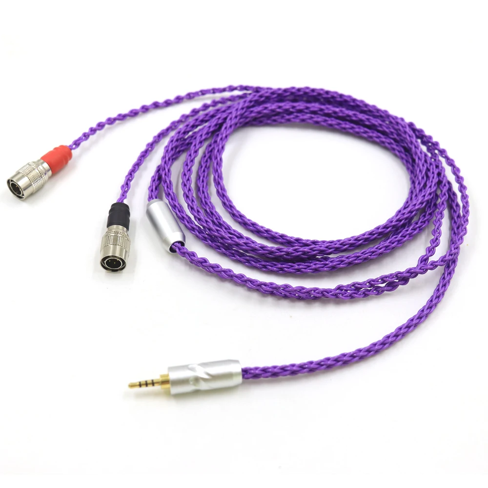 Обновление кабелей посеребренных наушников для Dan Clark Audio Mr Speakers Ether Alpha Dog Prime