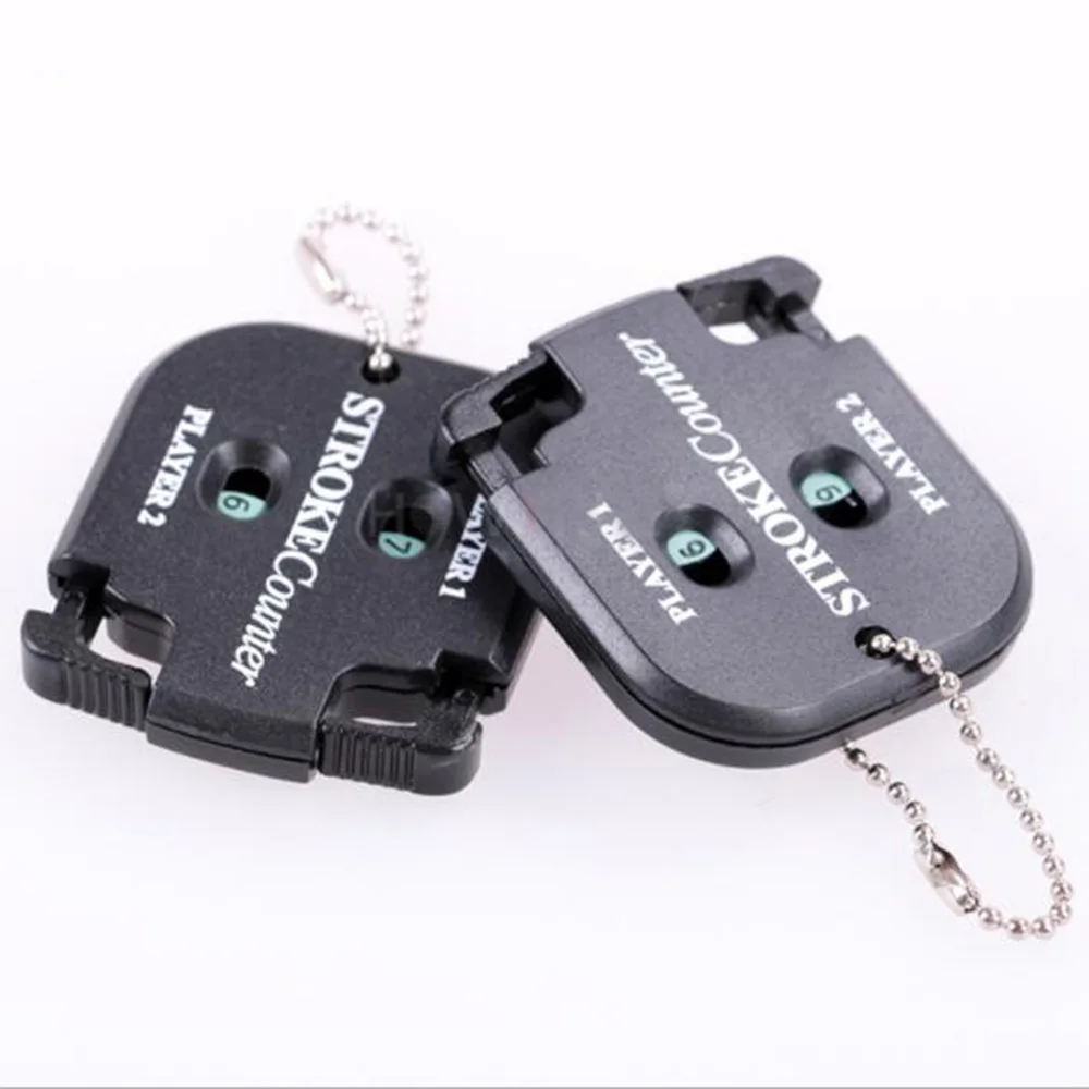 Мини-гольф счетчик очков двухразрядный держатель с брелоком учебные пособия для