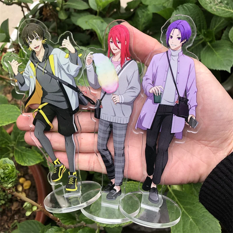 

15CM Anime BLUE LOCK Isagi Yoichi Chigiri Hyoma Stand Plate Cartoon Cosplay Figure Character Acrylic Prop