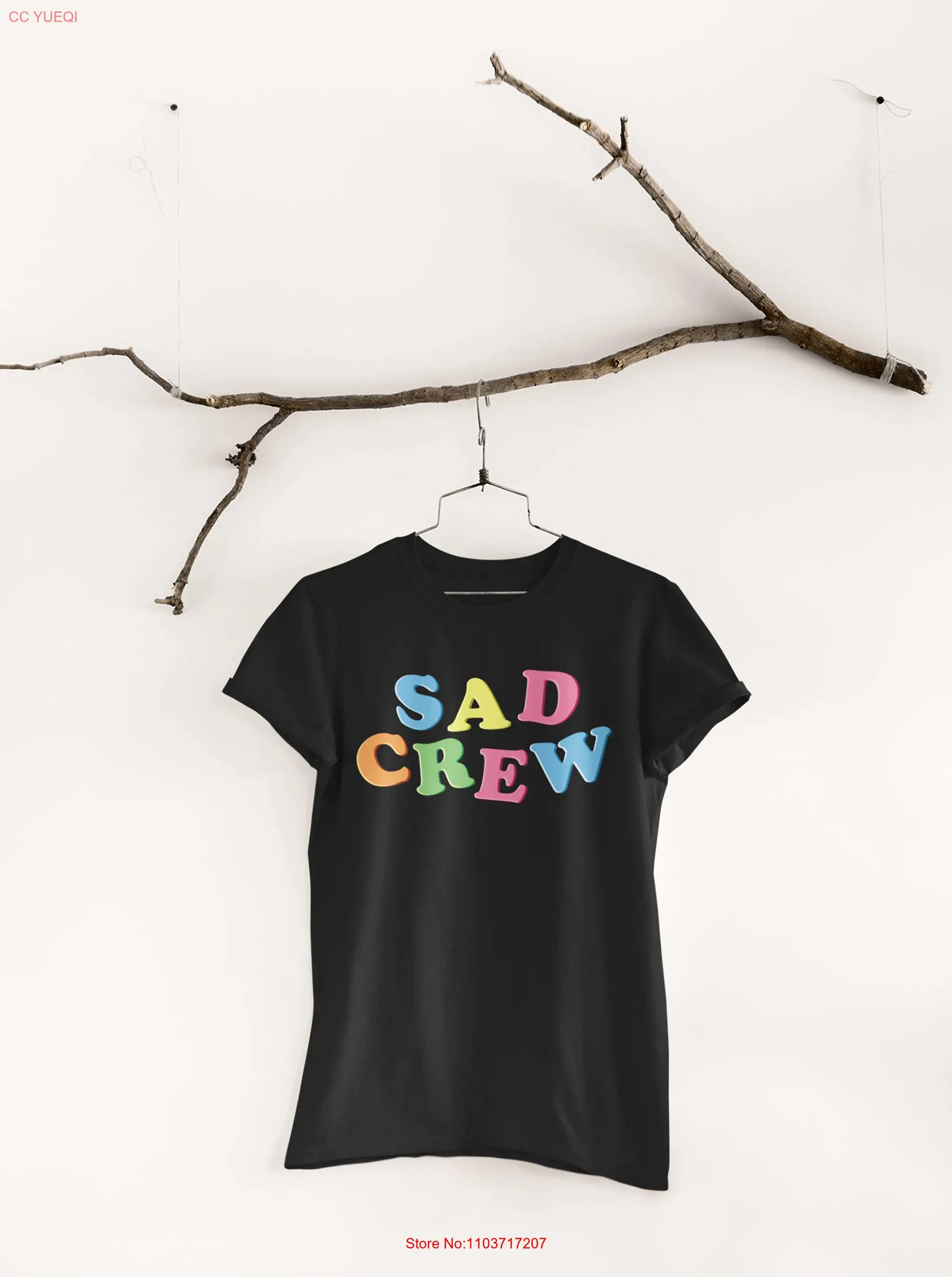 Футболка NoEnName_Null короткая хлопковая