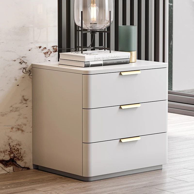 

Bedroom Cabinets Nordic Modern Home Bedside Cabinet Nightstands Minimalist White Bedside Storage Cabinet Home Furniture