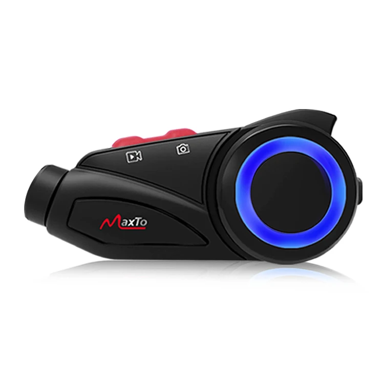 

MaxTo M3S Motorcycle helmet bluetooth intercom 2K HD with camera