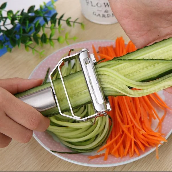 

Multifunctional Paring Knife Stainless Steel Potato Cucumber Carrot Grater Julienne Peeler Vegetables Fruit Peeler Vegetable Sli