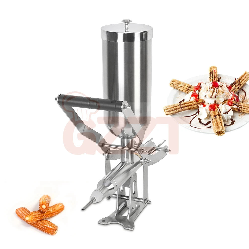 5л ручная испанская машина для наполнения чуррос наполнителя чурро из