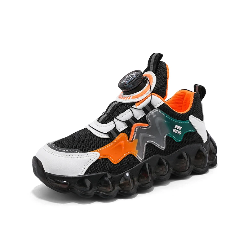 All Seasons Kids' Sneakers 2022 Boys Running Sneakers Breathable Mesh Children Casual Shoes Lightweight Girls Tenis Sneakers