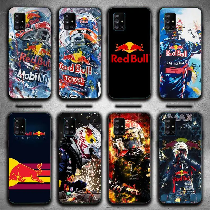 

RED Energy Drink Bull Phone Case For Samsung Galaxy S6 S7 Edge Plus S9 S20Plus S20ULTRA S10lite S225G S10 Note20ultra Case