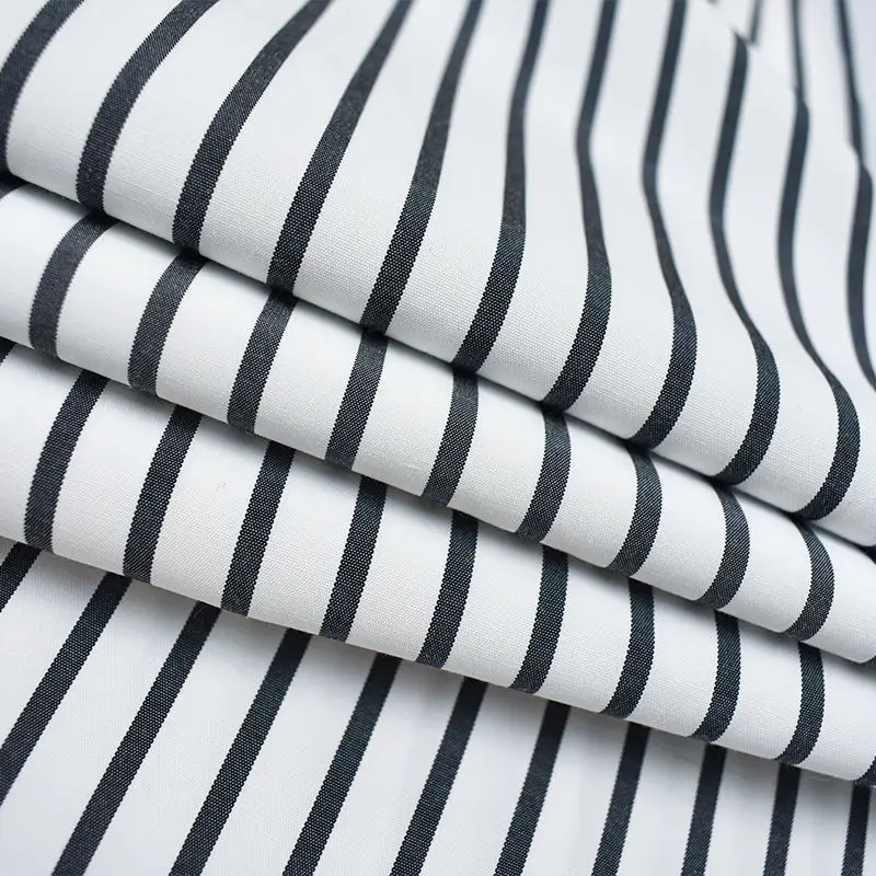 TB THOM Men's Shirt Top Fashion Brand Striped Armband Short Sleeve Slim Casual Summer Men's Clothing Poplin Cotton Unisex Shirts