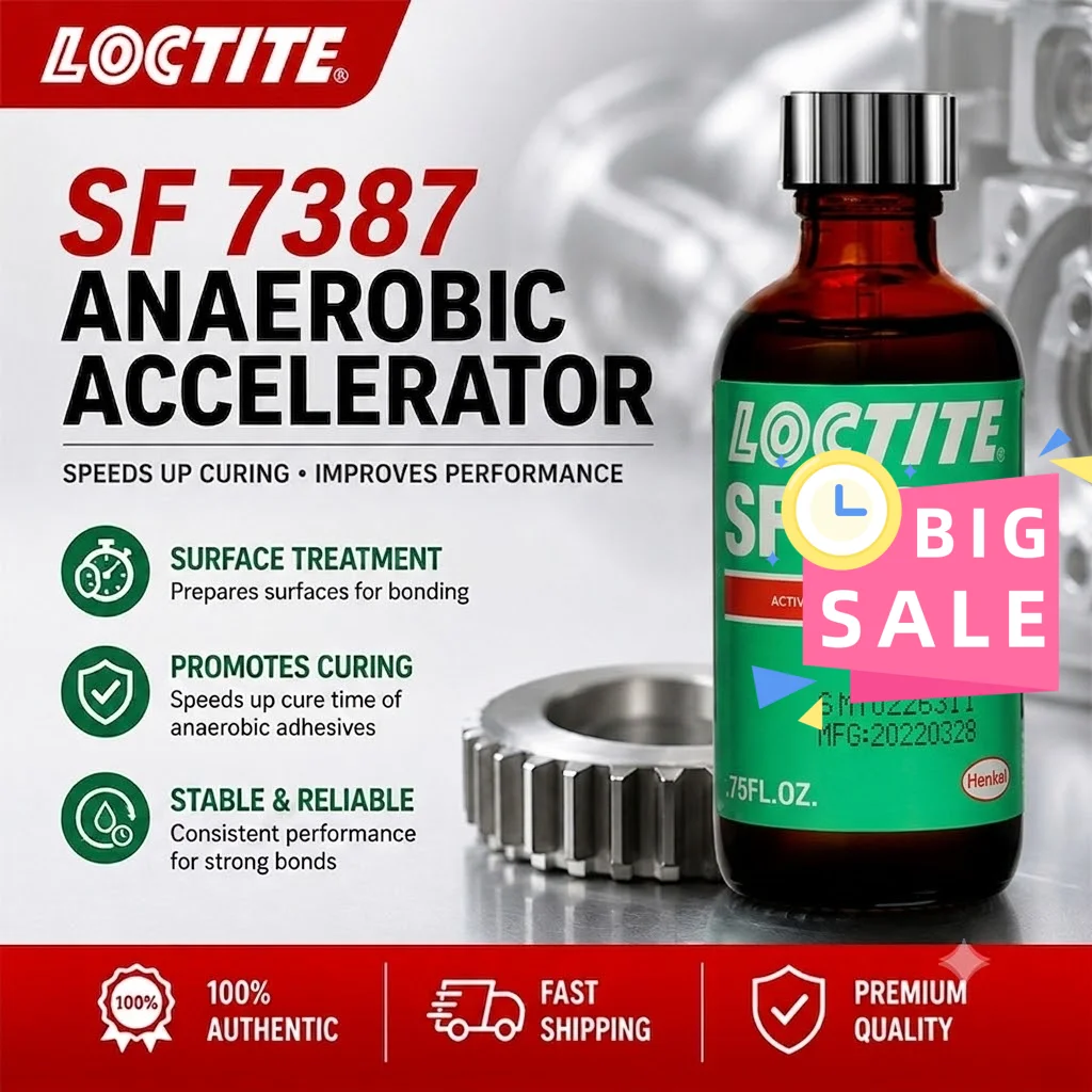 Фото Активатор Loctite SF 7387 для акриловых клеей, 1,75 унции, оригинальная бутылка №1