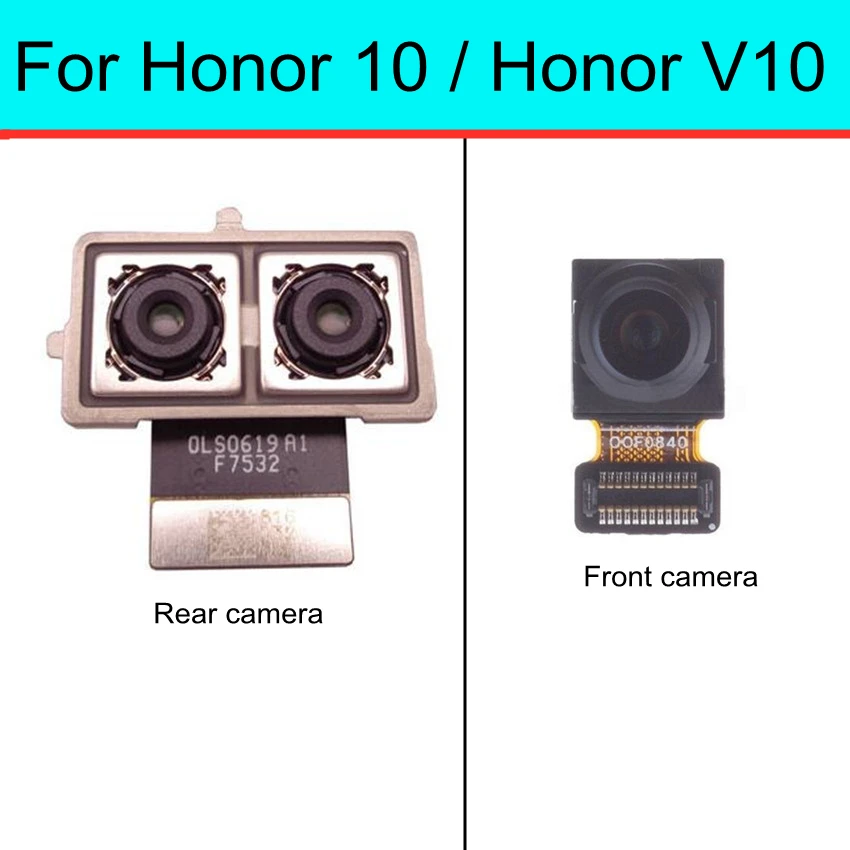 

FOR HUAMEI Honor 10 V10 front facing Rear camera Flex Cable Replacement Part