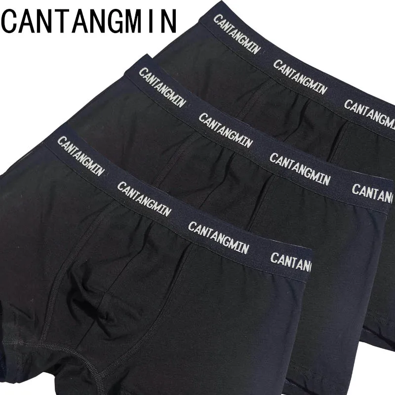CANTANGMIN brand Top quality man panties cotton boxers breathable comfortable men's underwear trunk boxer Underpanties shorts