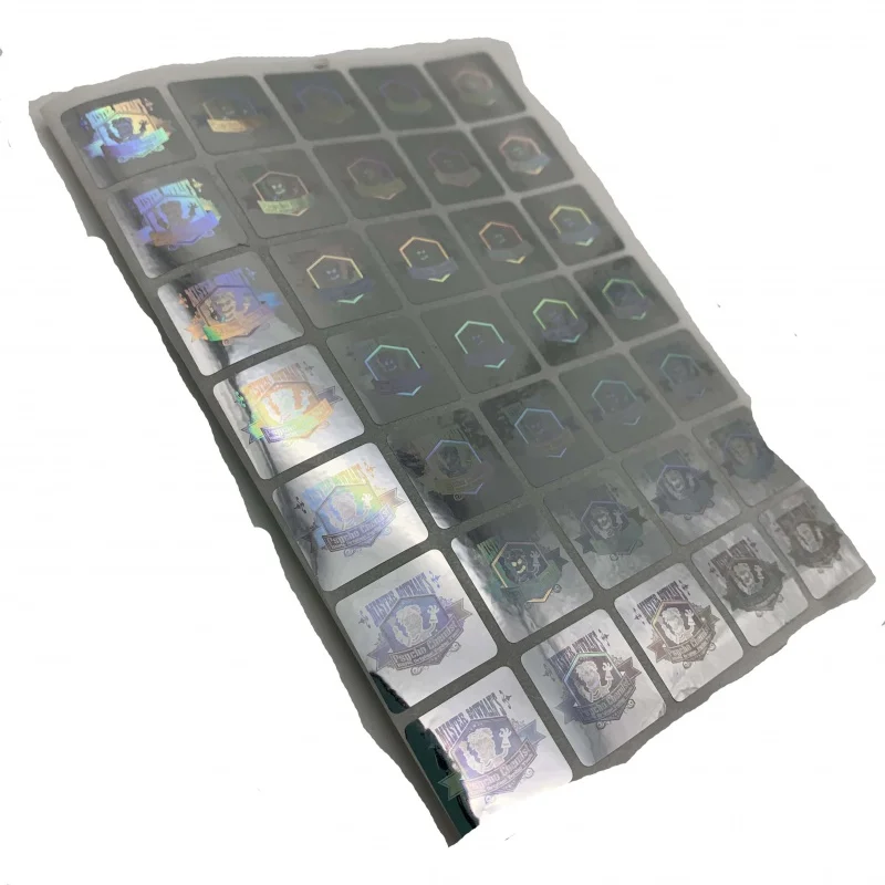 

Custom Custom printer machine made hologram sticker label printing wholese
