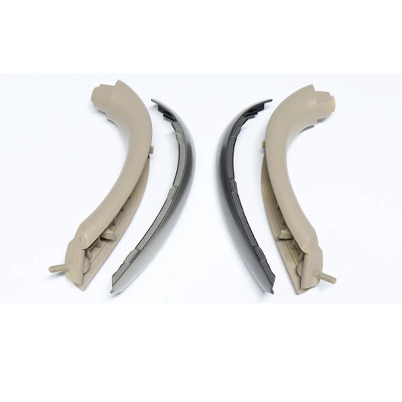 

New Arrival Car Inner Handle Interior Door Panel Pull Trim Cover Beige Black left Right For BMW X5 E53 1999-2006 Car Accessories