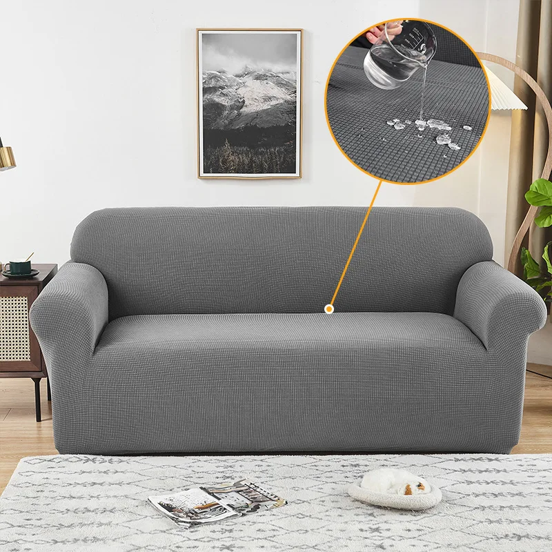 

Waterproof jacquard sofa cover corner sofa cover living room L-shaped sofa cover