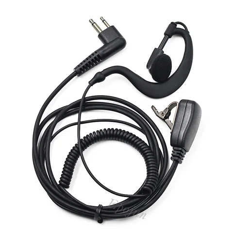 10 шт. 1-проводные клипсы для наушников с микрофоном гарнитура для наушников PTT для Motorola Radio EP450 CP040 CP200 CP300 DP1400 CB Radio аксессуары