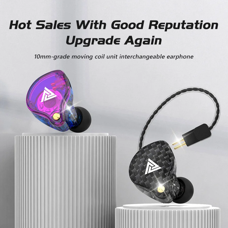 Tingsheng Vk4 Hi-Fi для якорной гарнитуры-вкладыша музыкальная гарнитура с сабвуфером и