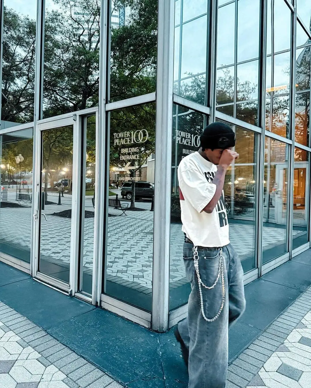 Футболки с графическим рисунком в стиле хип-хоп большие готические уличные