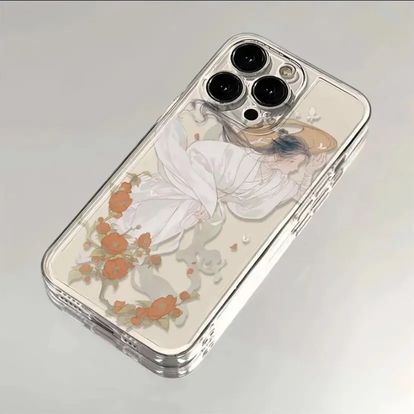 Мягкий силиконовый чехол Ancicent для iphone 15 pro max 14 plus 13 11 12 xr xs x 7 8