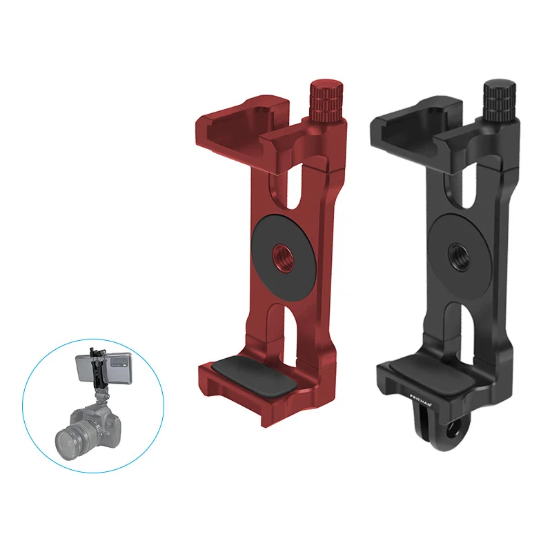 Легкий зажим для телефона подходящий крепления Huawei Apple 62-87 мм.