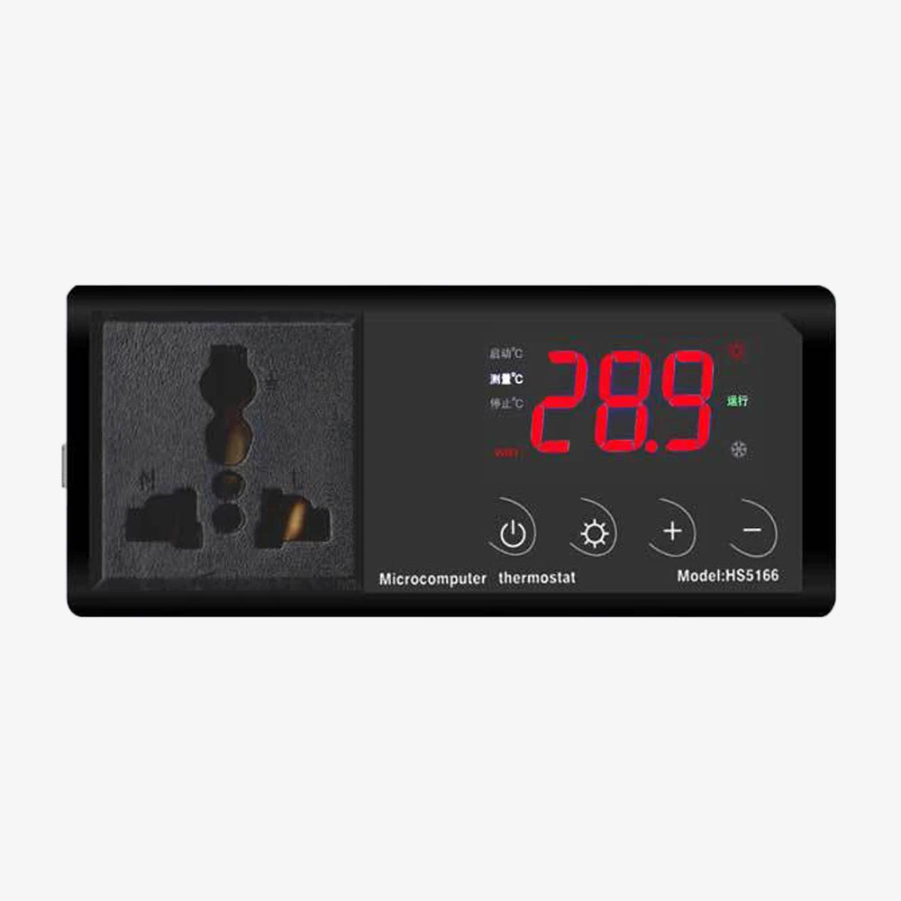 Высокоточный электронный термостат для рептилий PID с подключаемым термостатом