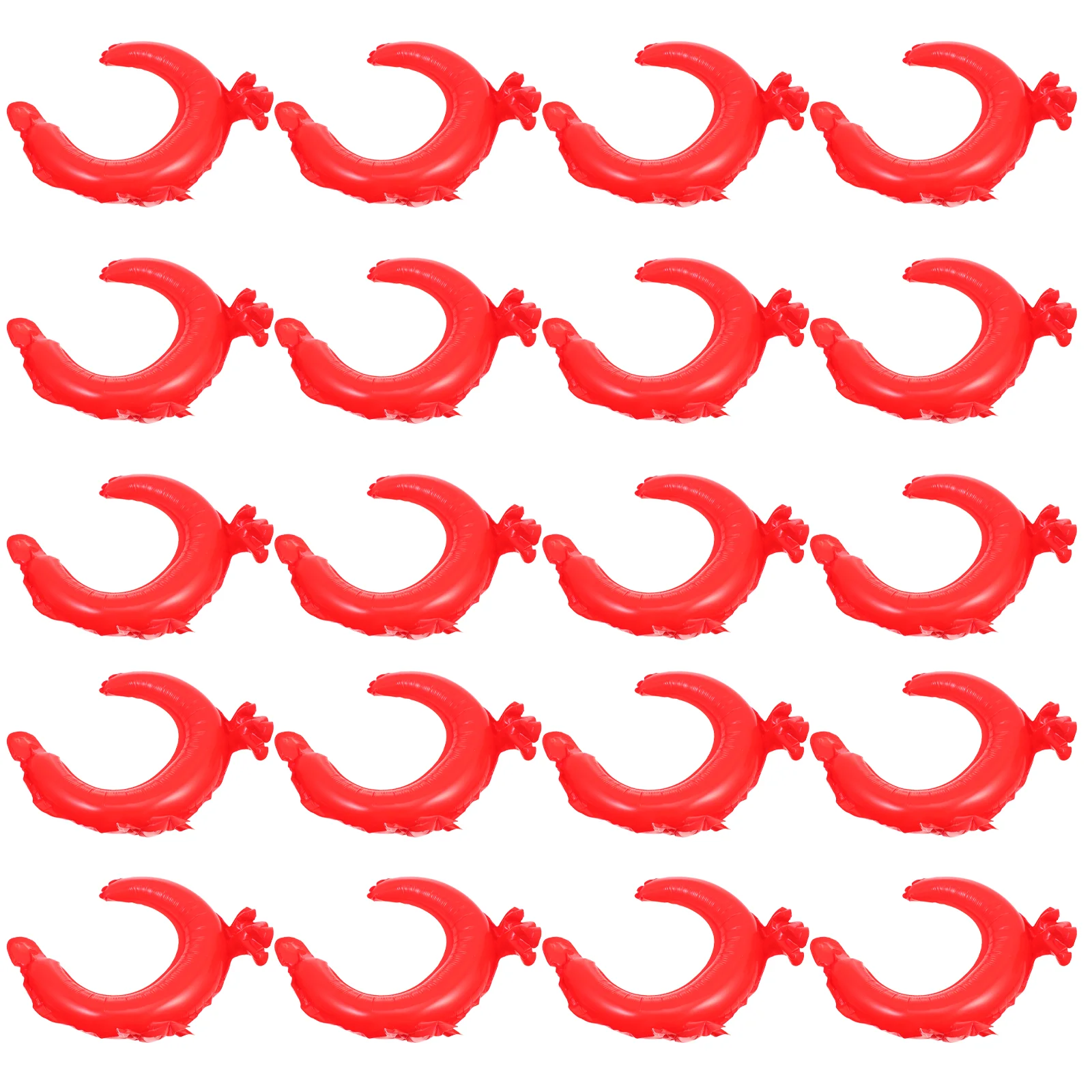 

50pcs Antler Shaped Inflatable Headband Kids Balloon Headband Party Balloon Decor