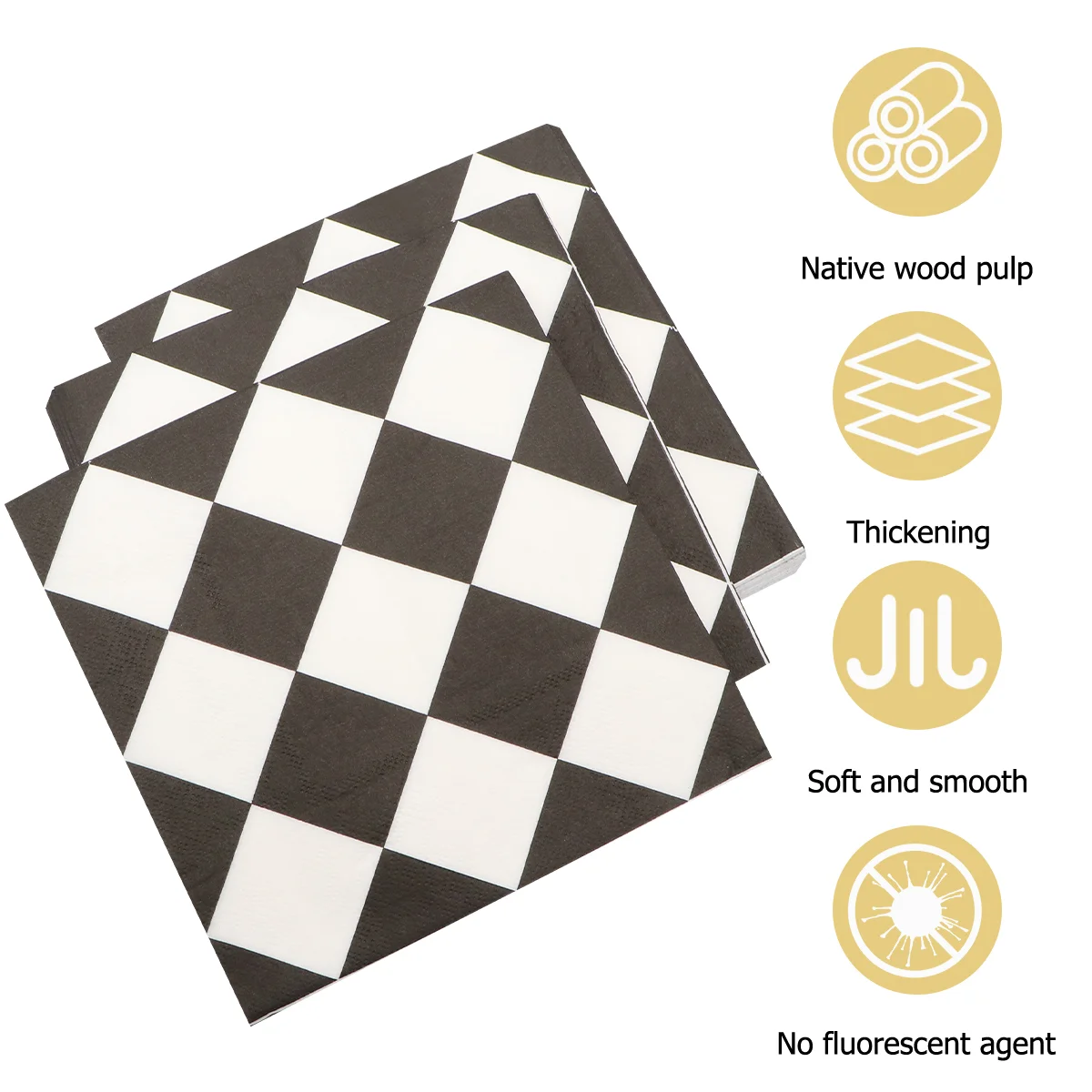 

Napkins Paper Disposable Tissue Napkin Dinner Printed Towel Luncheon Party Table