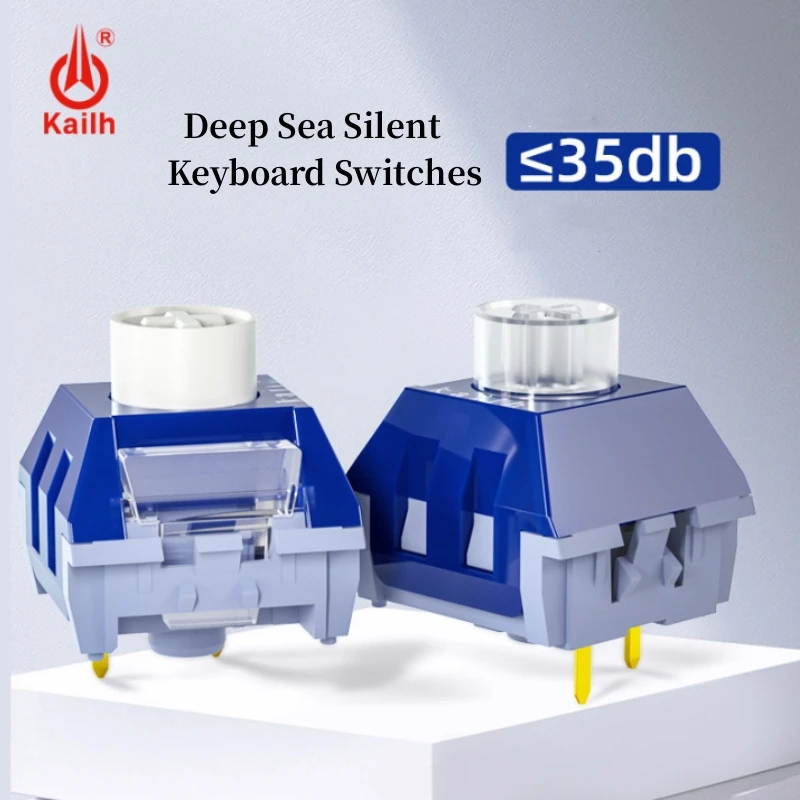 Kailh Box глубоководный переключатель клавиатуры бесшумный линейный DIY механические