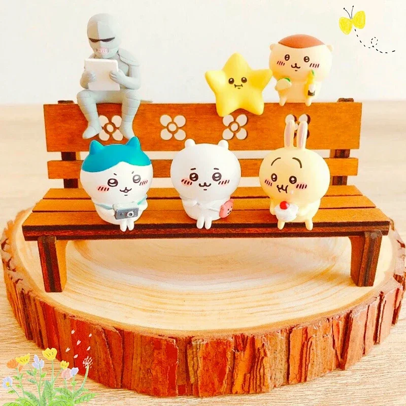 Chiikawa Kawaii аниме модель аксессуары милый самопоступательный медведь Usagi Hachiko