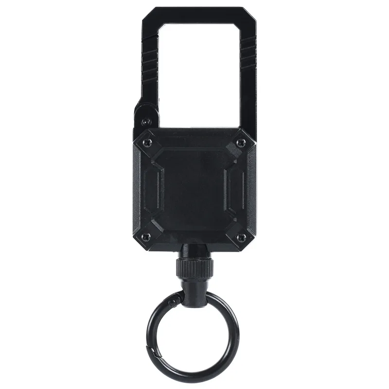 

Retractable KeyChain Magnetic Retractable Id Badge Clip Retractable Cord Durable Keychain Clip for Hiking Camp