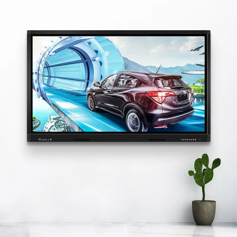 

Touchpie 10 point Infrared interface education 86 inch led interactive whiteboard smart meeting panel Factory digital signage