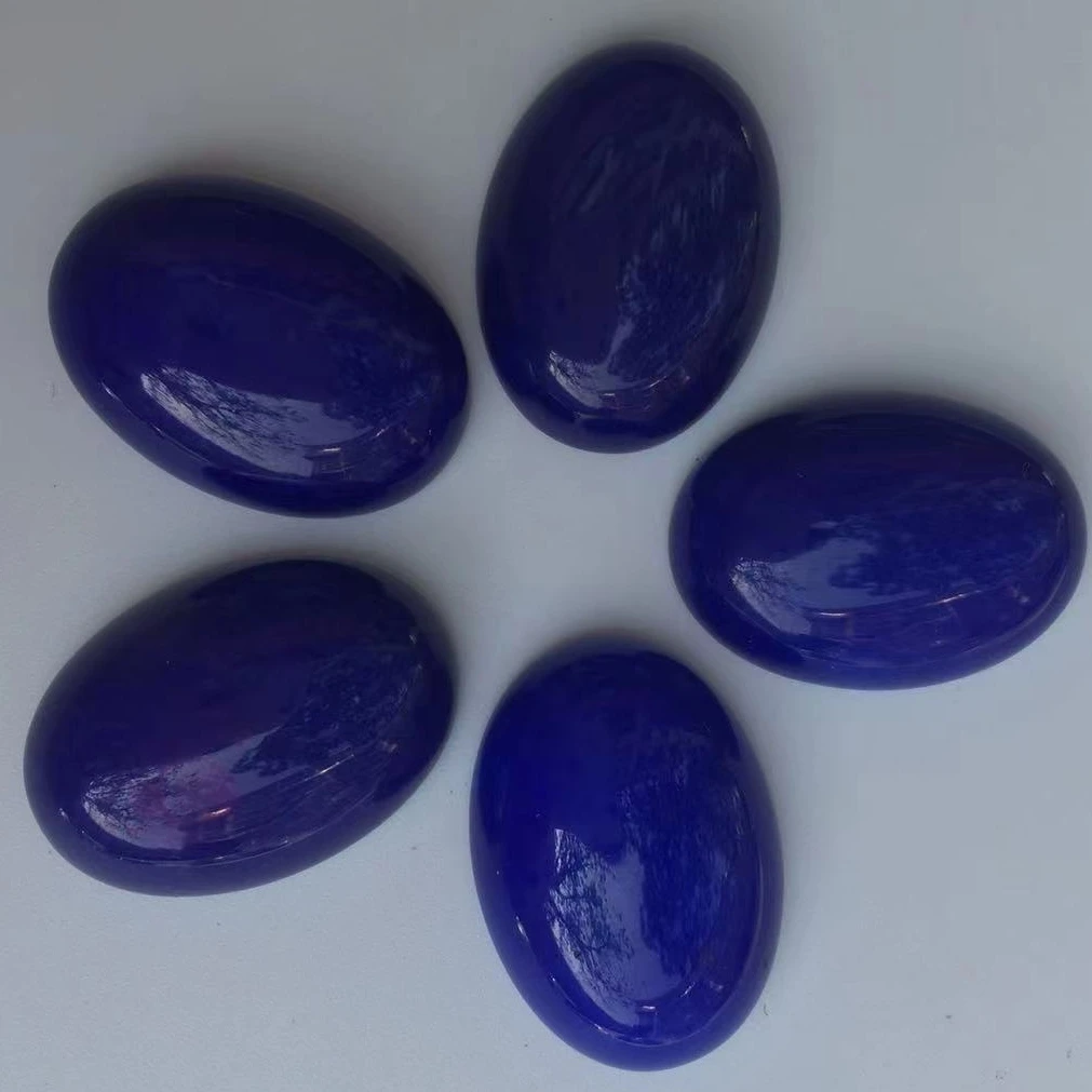 Овальные кабошоны сделай сам с плоской задней частью полудрагоценный аметист