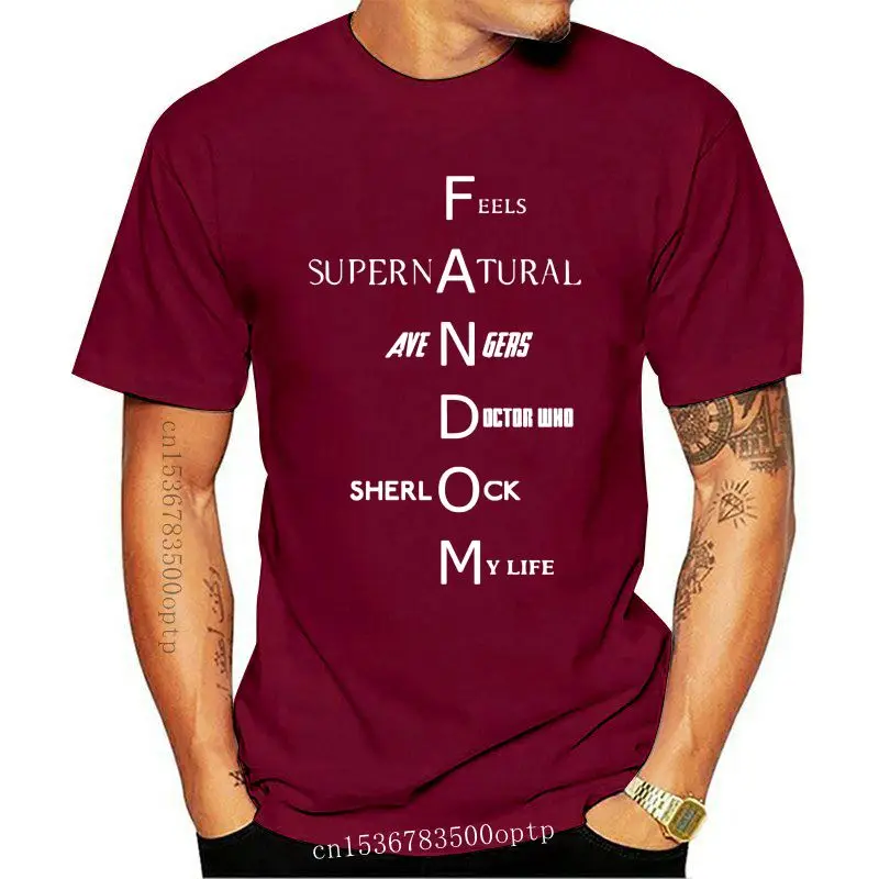 

Camiseta de Fandom para hombre, Camiseta clásica 100 de algodón, Camiseta estampada de manga corta, camiseta 5x
