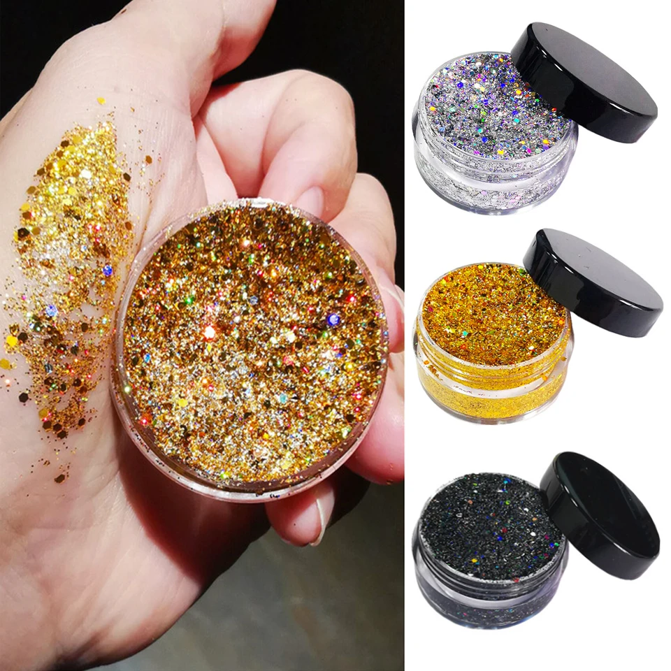 

Gel Glitter Nail Epoxy Resin Glue Sequin Filler Diamond Jewels Rhinestones Makeup Eye Shadow Filling Decoration Party Festival