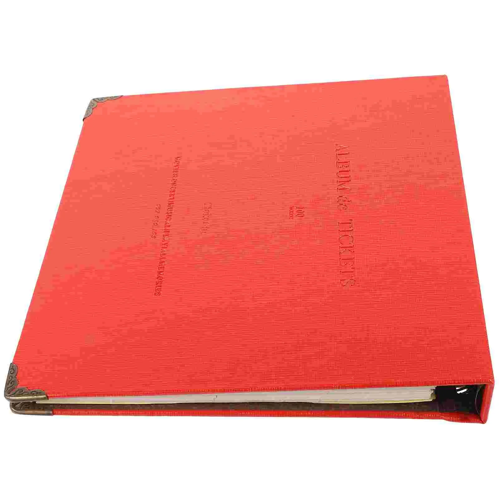

Note Storage Book Wear-resistant Album Picture Concert Tickets Collection Booklet Movie Loose-leaf Collector Photo