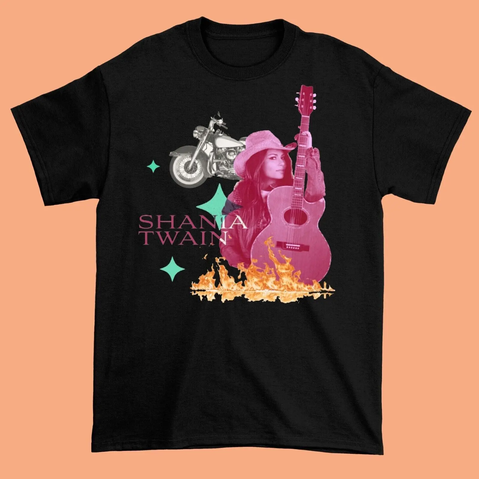 

New Shania Twain Unisex Cotton All Size O-Neck Cotton T Shirt Men Casual Short Sleeve Tees Tops Harajuku Streetwear