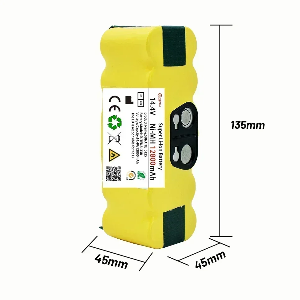 Новый аккумулятор V 12 8 Ач для пылесоса Irobot Roomba 500 600 700 800 900 серии 620 650 770 780