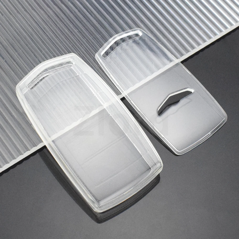 

Прозрачный автомобильный чехол для смарт-ключа с 4 кнопками для HYUNDAI 2020 Genesis G70 G80 EQ900 G90, защитный чехол для ключа, аксессуары