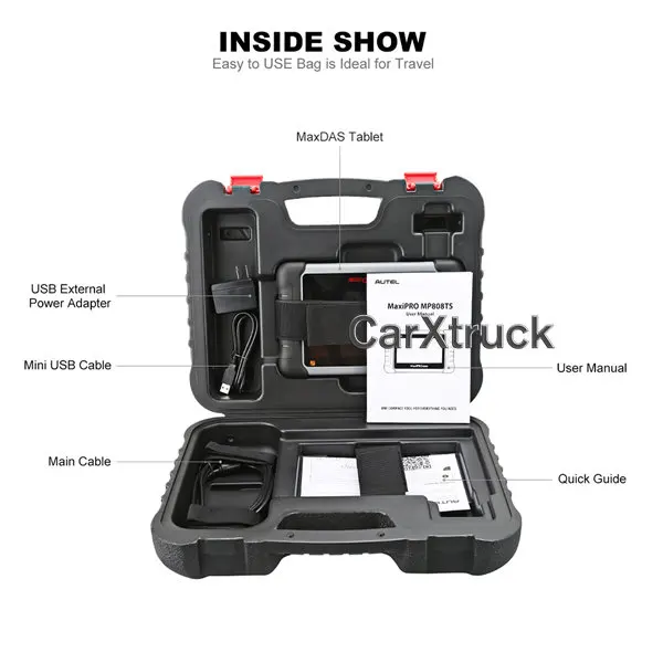 

Autel MaxiPRO MP808TS Pro Auto Diagnostic Scanner Professional OBD2 Scan Tool Combine MP808 and TPMS Full System Diagnostic